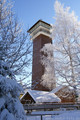 Fotokarte  Spiegelwaldturm im Winter